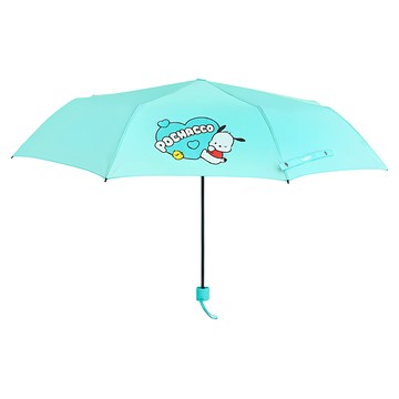 Pochacco 帕恰狗 心形三折傘 LUHKU30010 + 保護套組  薄荷