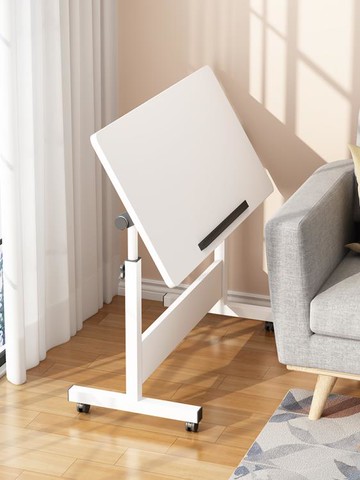 可行動床邊摺疊桌升降電腦學習書桌簡易可調節傾斜寫字台沙發邊桌 99購物節