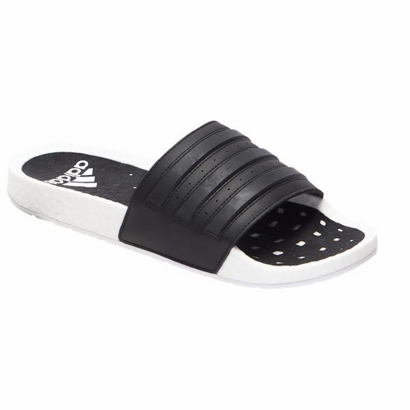 アディダス メンズ サンダル Adidas Adilette Boost Slide スリッパ White Core Black White 通販 Lineポイント最大0 5 Get Lineショッピング