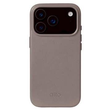 alto 奧沰 Clop 磁吸皮革手機殼  iPhone 17 Pro  礫石灰