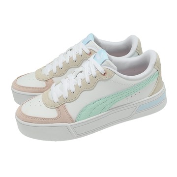 [ACS] Puma 休閒鞋 Skye SD 女鞋 白 復古 拼接 板鞋 397076-01