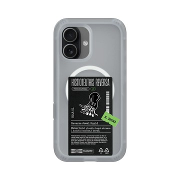iPhone 17 AirX 流變灰 - Marine Debris - 塑膠袋逆帆魷（隱藏版）