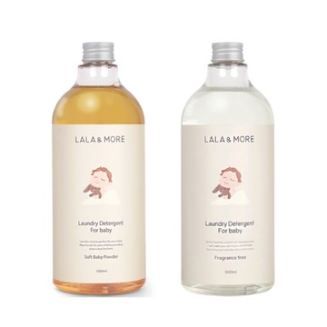 韓國 LALA & MORE 嬰兒洗衣精1000ml(2款可選)