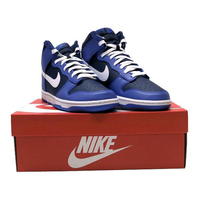 NIKE ナイキ NIKE DUNK HI RETRO (MEDIUM BLUE) DJ6189 400 ナイキ