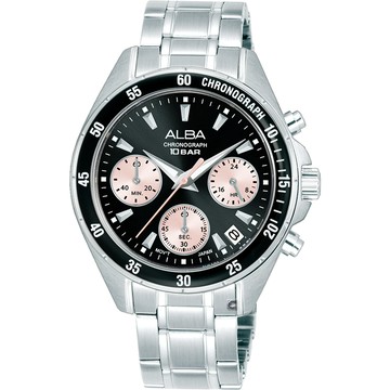 ALBA ACTIVE 活力潮流計時腕錶-36mm VD53-X417D/AT3K93X1