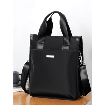 日韓尼龍商務手提包男簡約通勤托特包單肩包13.3寸電腦包公文包