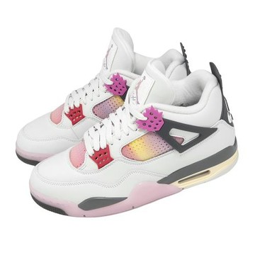 Nike 休閒鞋 Air Jordan 4 Retro 男鞋 白 漫畫 喬丹 AJ4 JA1135-100