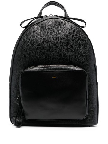 Doucal's - tumbled leather backpack - men - Calf Leather - One Size - Black