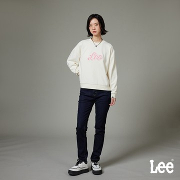Lee 433 彈性高腰修身窄管牛仔褲 女 LB417103898