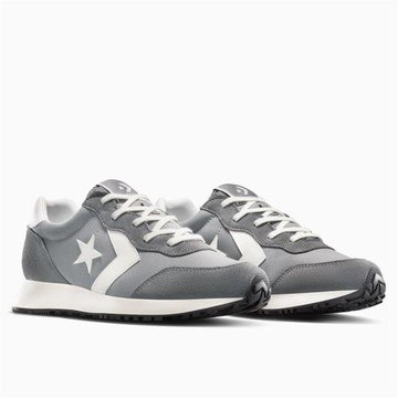 Converse 休閒鞋 Omega Trainer 男鞋 女鞋 灰 白 麂皮 復古 A13470C