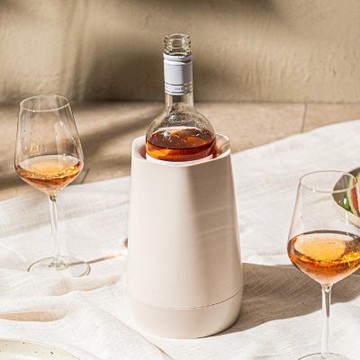 《Vacu Vin》Hexo保冷冰桶 -象牙白-- 冰酒桶 冰鎮桶 保冰桶