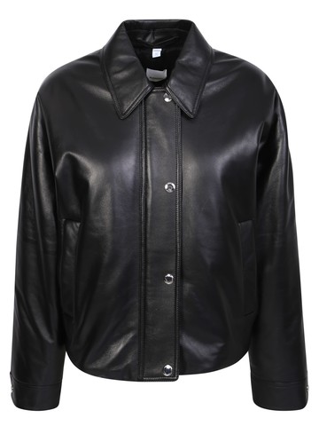Burberry Lambskin Bomber Jacket