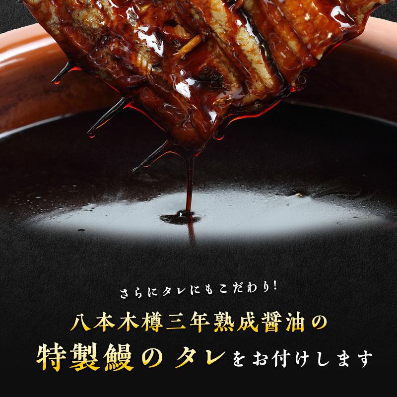 無投薬で育てた国産鰻がギフト箱に長焼120gサイズ x 3本入り！鹿児島産 鰻の蒲焼 うなぎ ウナギ 土用丑の日 父の日 母の日