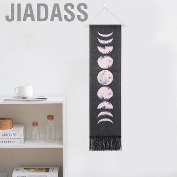 Jiadass Jiadass Sanpyl Tapestry Wall Art Art Art美麗的家庭辦公室（黑色）