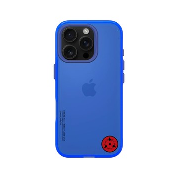 iPhone 16 Pro Clear 激光藍 - 火影忍者 Naruto - LOGO系列-寫輪眼