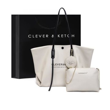 官網小c&k女包2025新款時尚小眾單肩包大容量子母托特包通勤包