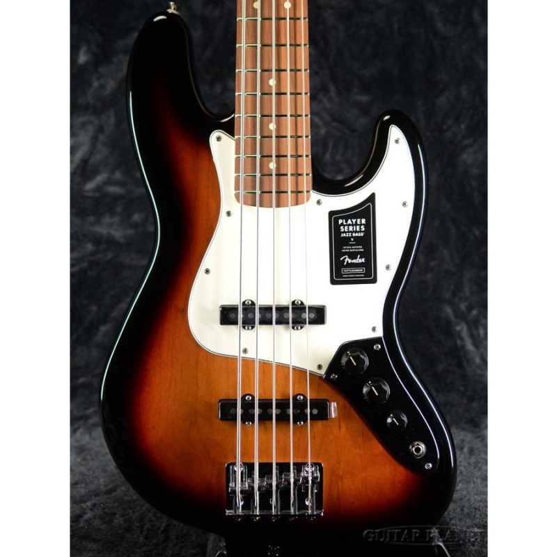 Fender Player Jazz Bass V -3 Color Sunburst / Pau Ferro- サン 