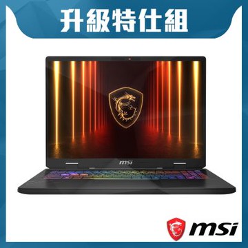 MSI微星 Crosshair 17 HX AI D2XWFKG-010TW 17吋電競特仕筆電(Ultra 7 255HX/16G+16G/1TB+2TB SSD/RTX5060-8G/Win11)