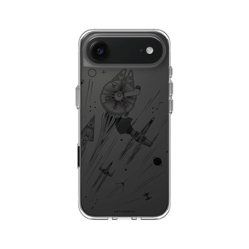 iPhone Air Clear Case（相機按鈕） 透明 - 迪士尼-星際大戰 Star Wars - POP全載具2-黑