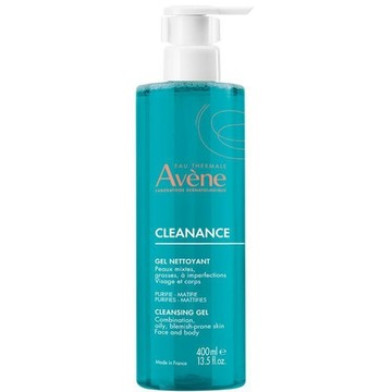 Avene雅漾 控油舒緩潔膚凝膠400ml 特惠瓶