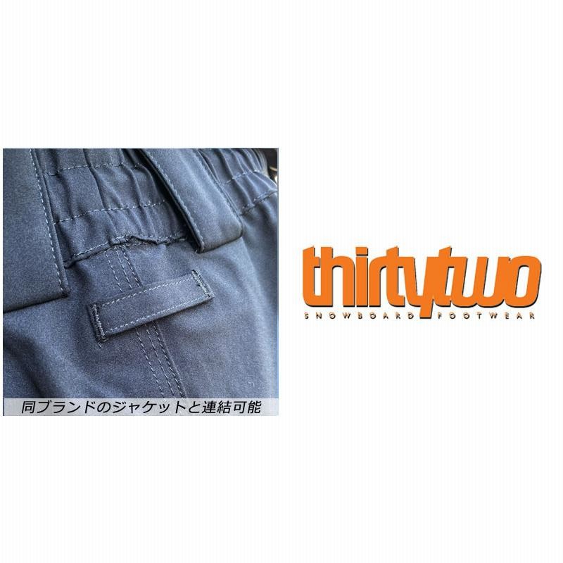 23-24 THIRTYTWO/サーティーツー SWEEPER WIDE pant スイーパーワイド