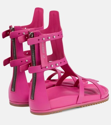 Rick Owens Rubber gladiator sandals