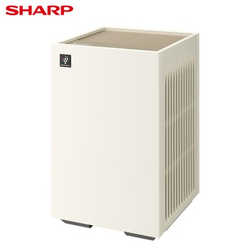 SHARP夏普 9坪迷你方雙向速淨mini美型空氣清淨機（小麥白） FU-S40T-W_廠商直送