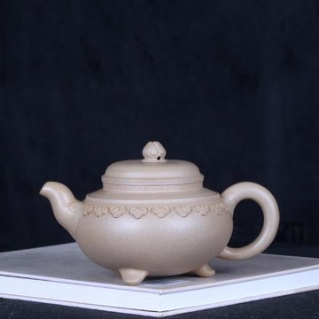 臺灣回流老茶壺宜興原礦紫砂名家早期純手工老段泥顧景舟云間如意