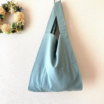 柔軟舒適購物袋【霧霾藍】/ 副包/ 托特包