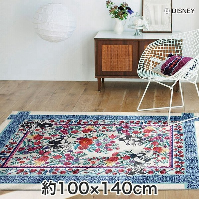 ラグカーペット スミノエ ディズニーラグマット Mickey Royal Garden Rug ロイヤルガーデンラグ 約100 140cm Drm 1060 140 通販 Lineポイント最大0 5 Get Lineショッピング