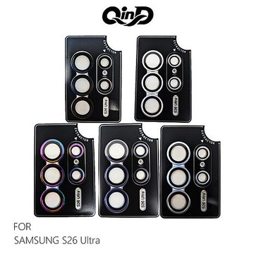 QinD SAMSUNG 三星 Galaxy S26 Ultra 5G 鷹眼鏡頭鏡頭貼 定位貼膜紫色