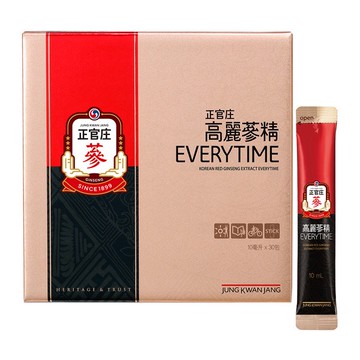 高麗蔘精EVERYTIME 30入/盒*4盒
