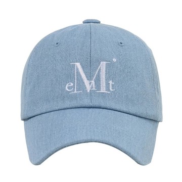 韓國 MUCENT SIGNATURE BALL CAP 經典素色百搭棒球帽 淺丹寧 LIGHT DENIM