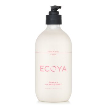 Ecoya Ecoya 手部和身體乳液 - 番石榴和荔枝 450ml/15.2oz-身體護理