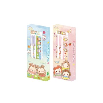 迪士尼Disney 四件文具組-米奇/公主