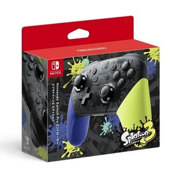 【AS電玩】NS Switch Pro控制器 斯普拉遁 3 Splatoon 3 限定款 台灣公司貨