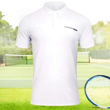 奔彪運動高爾夫速干短袖POLO衫2024夏新款健身運動涼感防曬網球衣