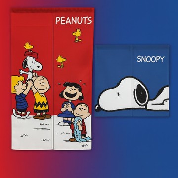 SNOOPY史努比 門簾 窗簾 裝飾性掛布