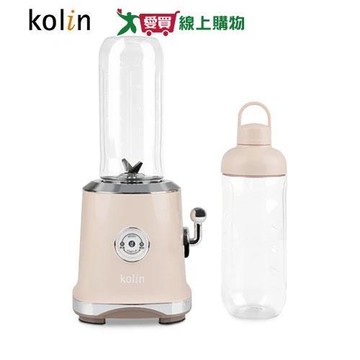 Kolin 歌林 拉霸隨行杯果汁機 雙杯組 KJE-SD2369【愛買】