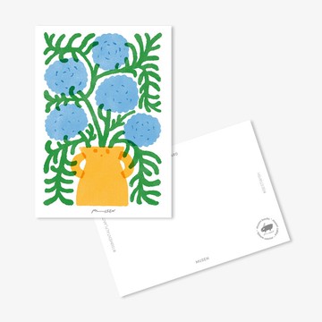 | NO.004 發呆 | 插畫明信片