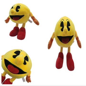 特惠🚀✨新款Pac-Man 喫豆人拳擊手毛絨玩具 遊戲卡通公仔 玩偶