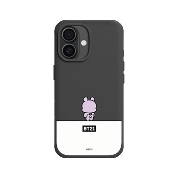 iPhone 16 SolidX 黑 - BT21 - 猜猜是誰？ MANG