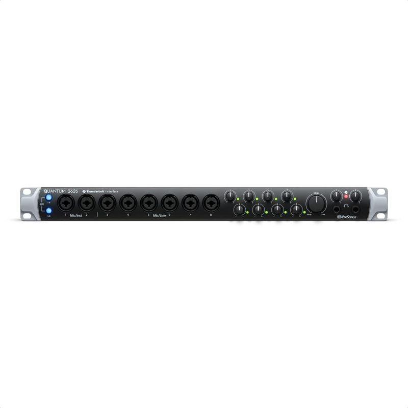 PreSonus Quantum 2626 オーディオインターフェイス 24Bit 192kHz 26入出力Thunderbolt Stud