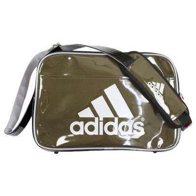 まいさんエナメルバッグ（サッカー・フットサル） エナメルバッグショルダーM2 オークF10×ブラック 【adidas