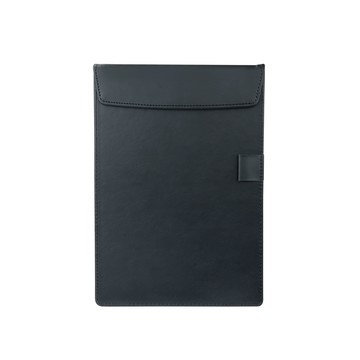 ABEL A5多用途皮革板夾(黑色)