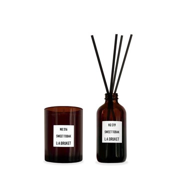 L:A BRUKET 柔馥暖菸室內香氛組 (200ml+260g)