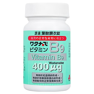 Jen Sheng 人生製藥 維他命B9葉酸膜衣錠  120顆  1罐