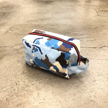 防水化妝包-小 萬用/外出/環保 台灣手工包袋 (日本防水布料)