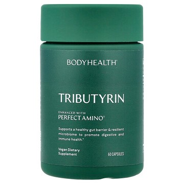 BodyHealth, Tributyrin, 60 Capsules