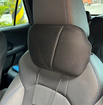 AC RABBIT 汽車椅用氣墊可調支撐高度頸枕 前後座適用 透氣舒適